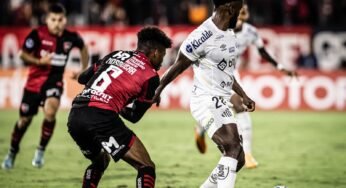 Com gol no final, Santos perde para o Newell’s e se complica