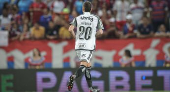 Hyoran tem ruptura de ligamento no tornozelo e vira desfalque de peso para o Atlético-MG