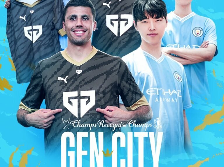 Manchester City faz parceria com gigante coreana dos e-Sports