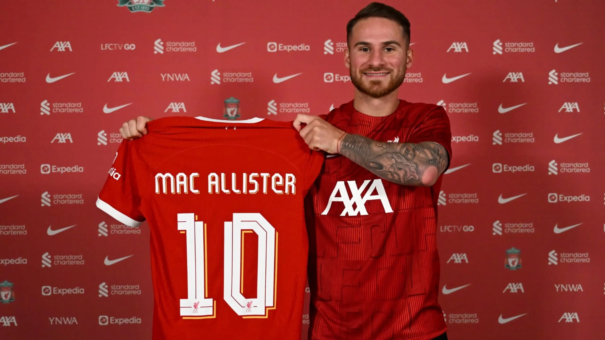 Alexis Mac Allister é anunciado como novo reforço e camisa 10 do Liverpool