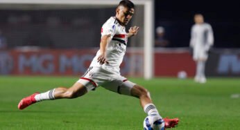 Pablo Maia treina normalmente e deve ser opção para o São Paulo diante do Fluminense