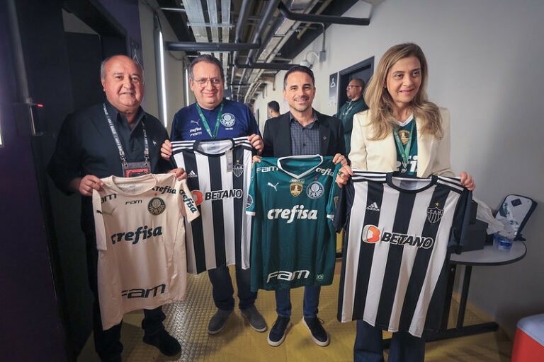 Leila Pereira vê confronto entre Atlético e Palmeiras como complicado, pela Liberadores