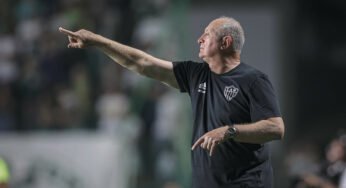 Felipão descarta chegada de reforços e crítica expulsão de Guilherme Arana