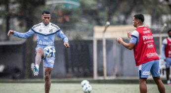 Jean Lucas garante Santos bem fisicamente contra o Flamengo