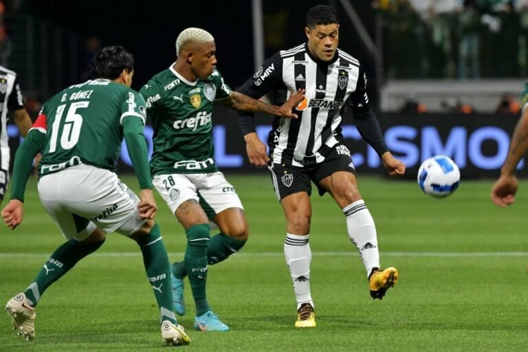 Atlético-MG encara o Palmeiras pelo terceiro ano seguido na Copa Libertadores
