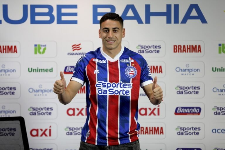 Camilo Cándido é apresentado oficialmente no Bahia