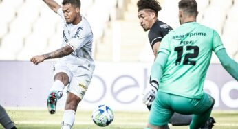 Santos abre 2 de vantagem, mas cede empate ao Botafogo