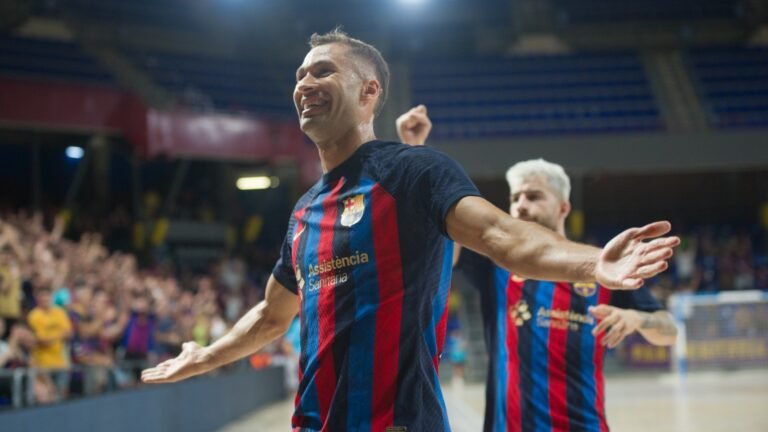 Pivô da seleção brasileira de Futsal e camisa 10 do Barcelona, Pito é eleito MVP da Liga Espanhola