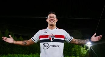 James Rodríguez tem data para estreiar pelo São Paulo