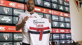 Lucas Moura é relacionado e pode reestrear pelo São Paulo contra o Atlético-MG