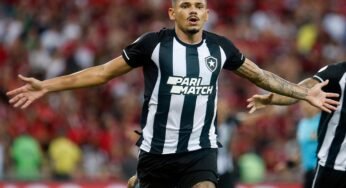 Tiquinho Soares, do Botafogo, progride bem em tratamento e pode retornar contra o Flamengo