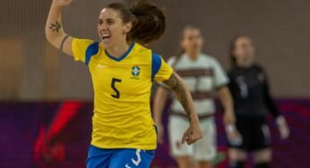 Tampa e Diana Santos, do Bitonto de Futsal, são convocadas para a disputa do Sul-americano de futsal