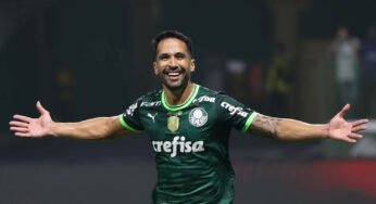 Luan, do Palmeiras, celebra boa atuação contra o Cuiabá
