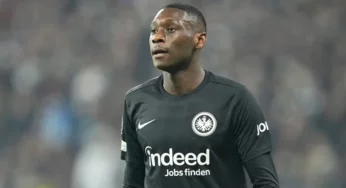 Eintracht Frankfurt faz jogo duro e dificulta a saída de Kolo Muani para o PSG