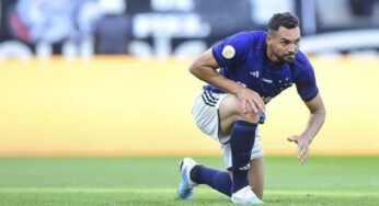 Cruzeiro: Gilberto não deverá ser relacionado para a partida contra o Grêmio