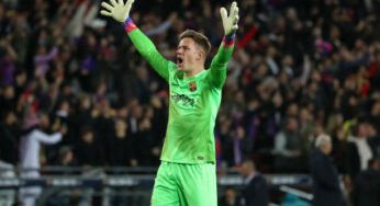 Barcelona encaminha renovação do goleiro Ter Stegen por mais cinco temporadas