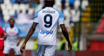 Presidente do Napoli afirma que Osimhen não será vendido