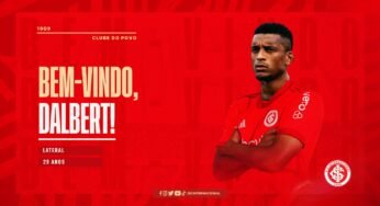 Internacional anuncia a contratação do lateral-esquerdo Dalbert