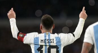 Com gol da vitória sobre o Equador, Lionel Messi iguala recorde nas Eliminatórias