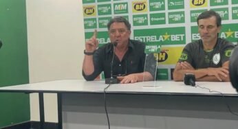 Após derrota, presidente do América Mineiro dispara: ‘Vimos uma operação Salva-Vasco”