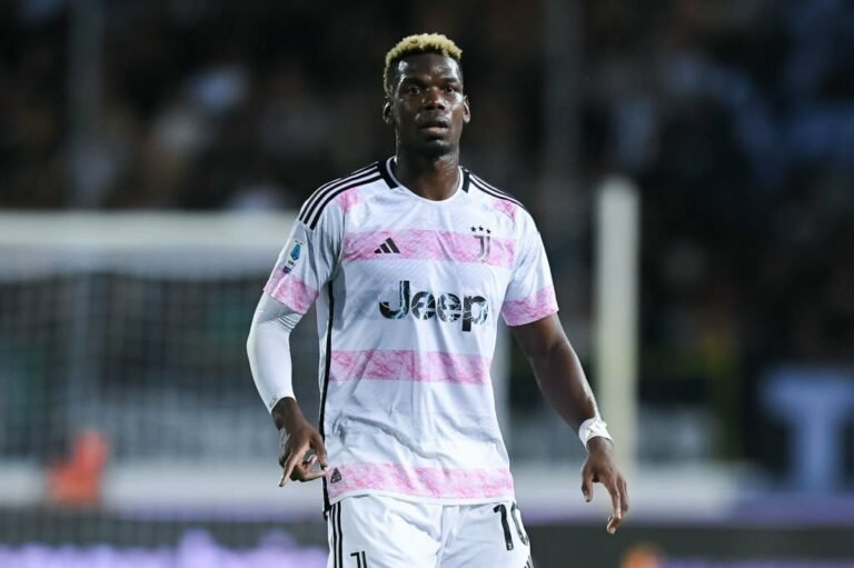 Pogba é pego em exame antidoping após partida da Juventus