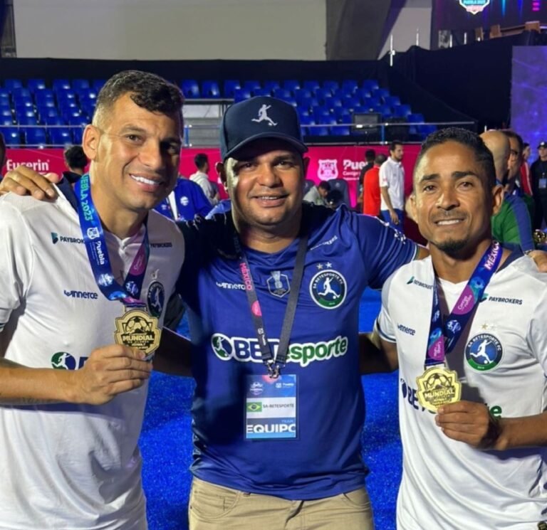 Com Jorge Henrique e Neto Baiano, SA Betesporte conquista título do Mundial de Fut-7 contra o Jardim da Palmeiras