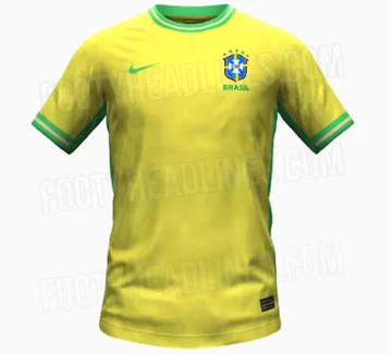 Provável nova camisa da Seleção Brasileira vaza nas redes sociais