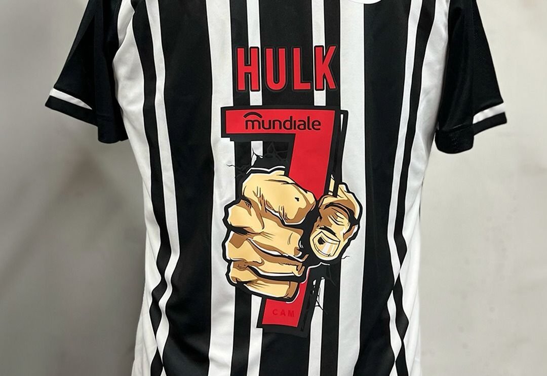 Atlético cria campanha com camisa comemorativa do Hulk para ajudar ex-jogador alvinegro