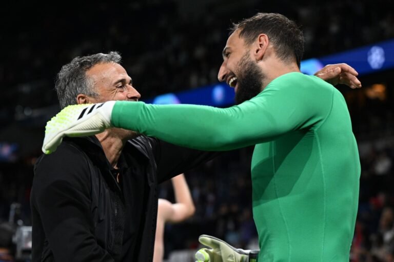 Donnarumma elogia trabalho de Luis Enrique no PSG: “É um grande treinador”