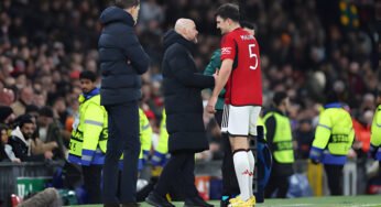 United: Ten Hag confirma baixas de Martial e Maguire contra o Liverpool; Rashford volta