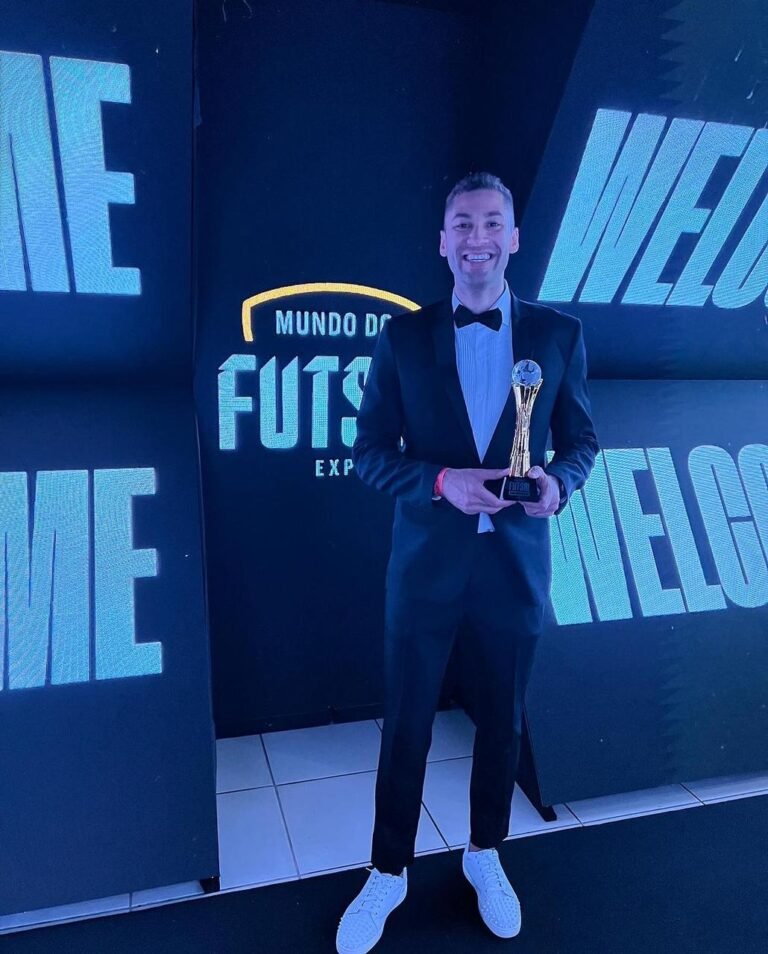 Pito é eleito melhor jogador do mundo 2023 no Futsal
