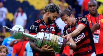 Filipe Luís destaca forte amizade com Gabigol: “O cara que mais convivi”