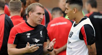 Em biografia, Firmino comenta desavenças com Brendan Rodgers, ex-treinador do Liverpool