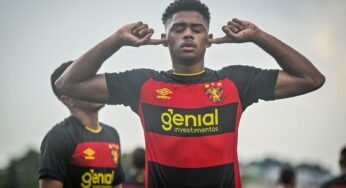 Promessa do Sport, o lateral Victor Gabriel, fala sobre a expectativa para duelo contra o Palmeiras na Copinha