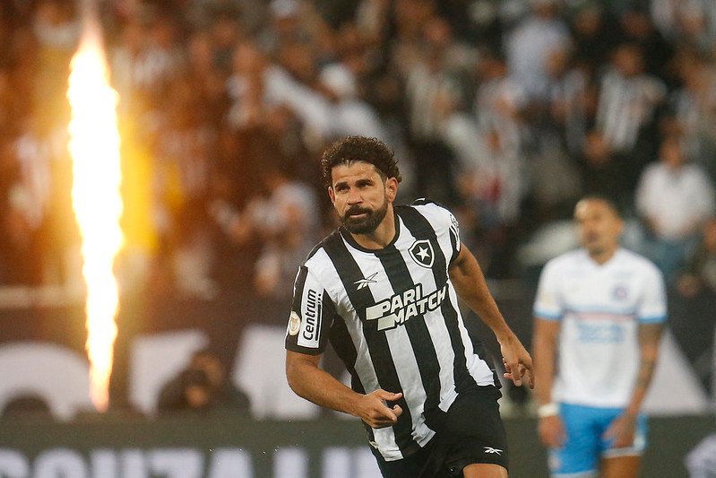 Martelo batido: Diego Costa não renova com o Botafogo para 2024