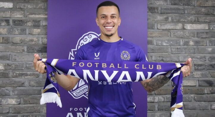 Destaque no futebol coreano, Matheus Oliveira se prepara para debutar na K-League 1 com o FC Anyang