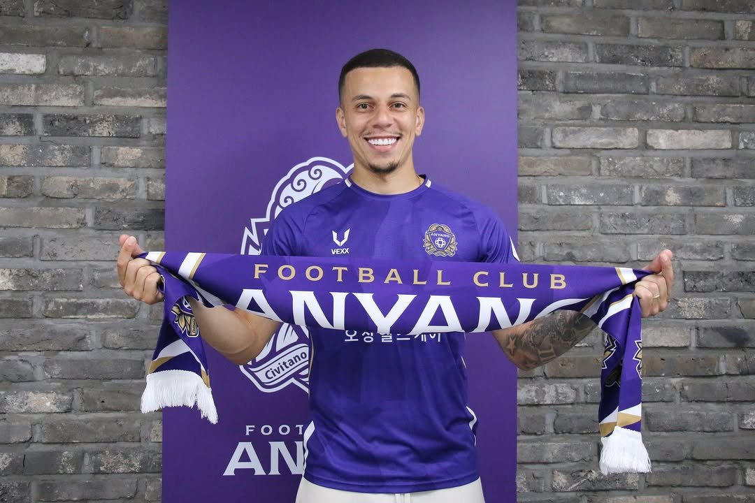 Destaque no futebol coreano, Matheus Oliveira se prepara para debutar na K-League 1 com o FC Anyang