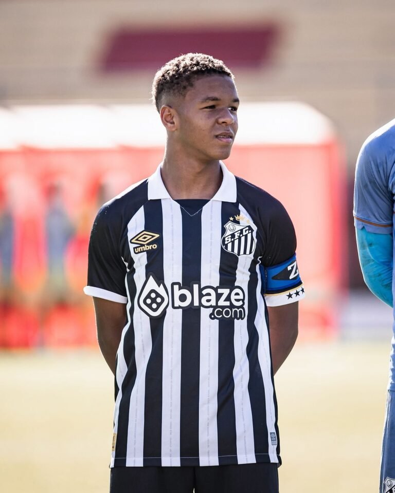 Promessa do Santos, David Nogueira retorna após lesão sofrida na Seleção Brasileira