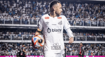 Neymar publica escalação do Santos com mudanças e gera polêmica