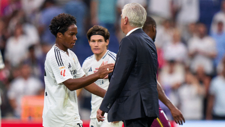 Ancelotti tentou evitar contratação de Endrick no Real Madrid, afirma jornal