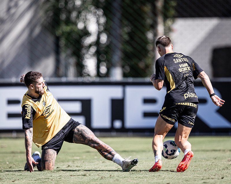 Santos mira primeira vitória fora de casa em clássico contra o Corinthians, com Zé Rafael como titular