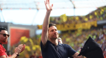 Na mira do Real Madrid, Xabi Alonso se despede do Bayer Leverkusen