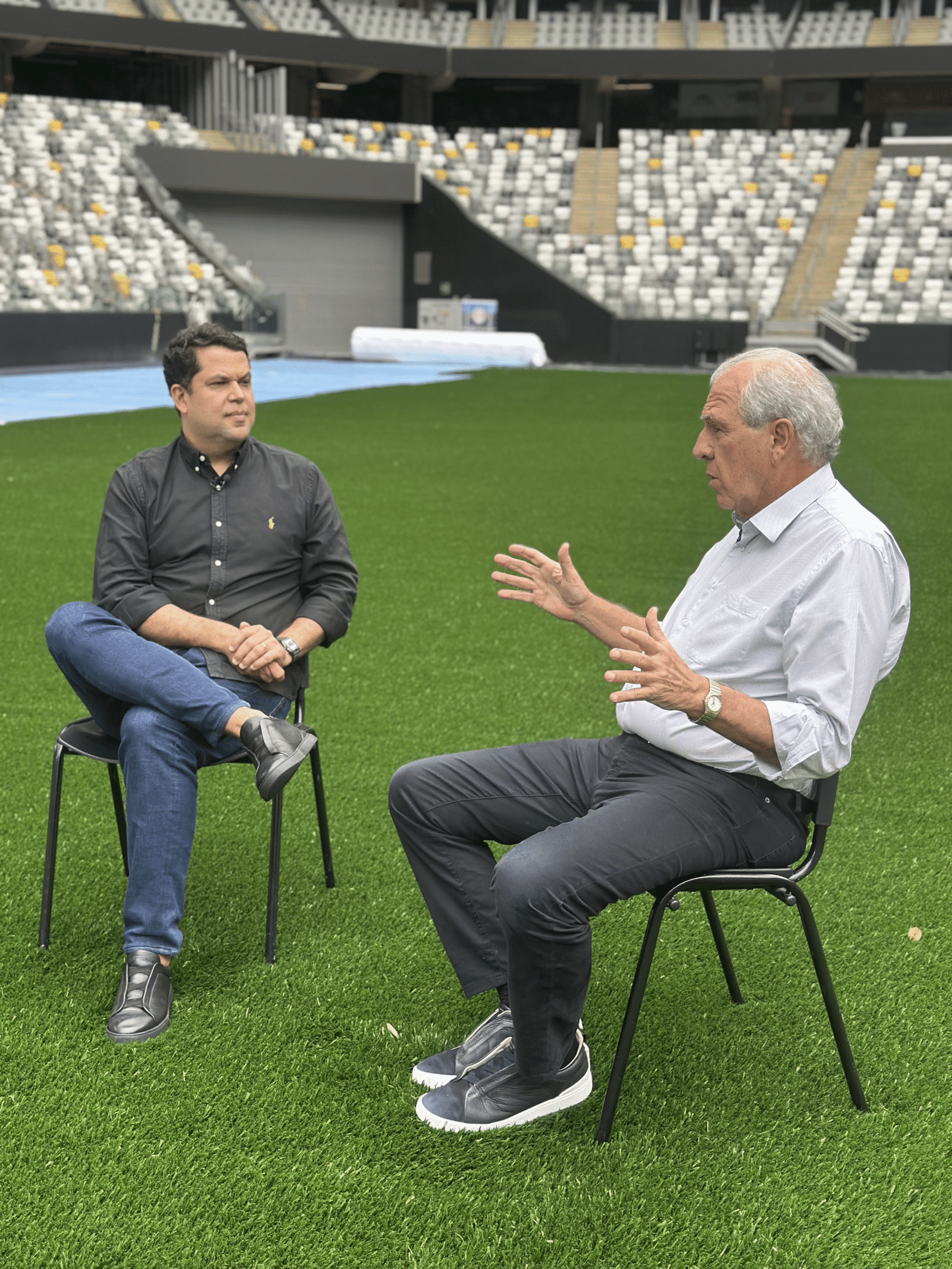 Rubens Menin destaca a importância da Arena MRV na história do Atlético e admite erro na base do clube