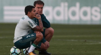 Em vitória do Atlético, Cuca comenta possível chegada de Dudu ao alvinegro: “Lógico que eu gostaria de contar com ele”