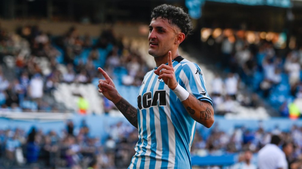 Buscando reforços, Gastón Martirena do Racing é oferecido ao Santos