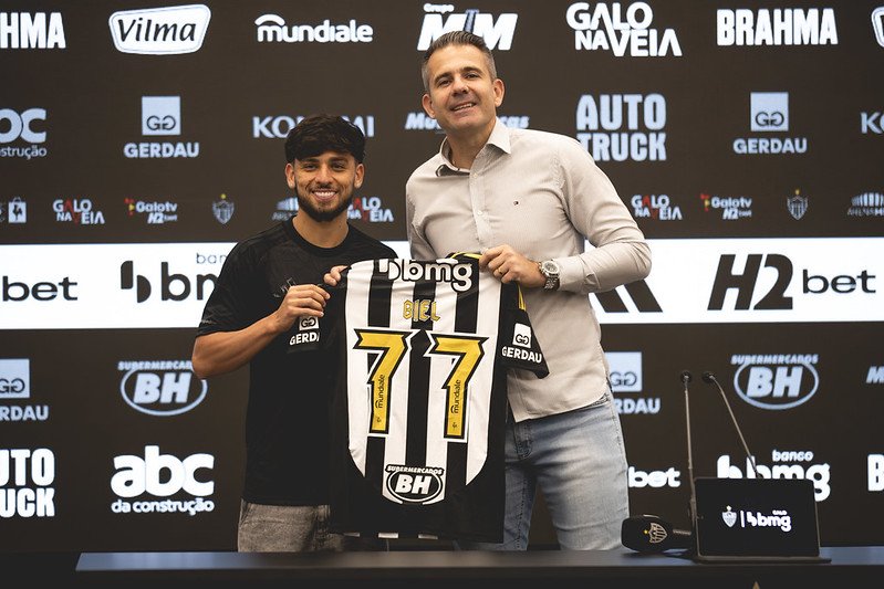 Apresentado oficialmente, Biel comenta sobre escolha pelo Atlético e manda recado para torcida alvinegra