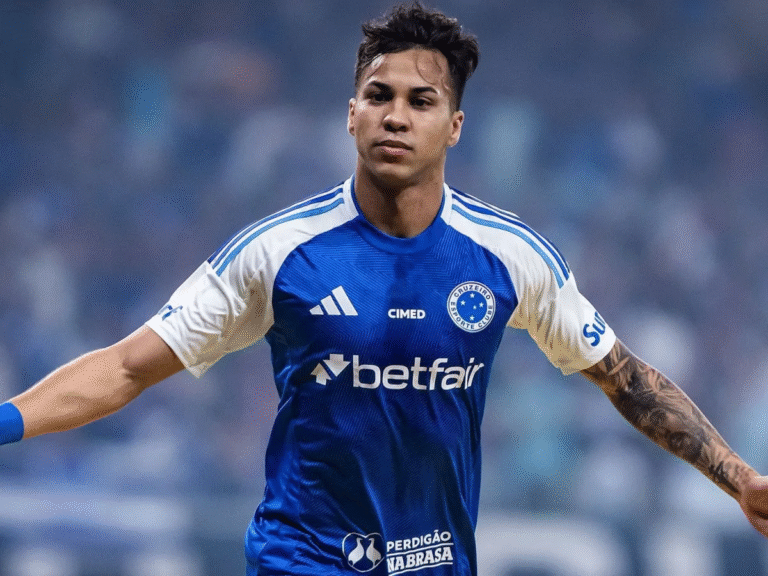 Kaio Jorge, do Cruzeiro, tem mais gols que três times da Série A e os mesmos do Santos