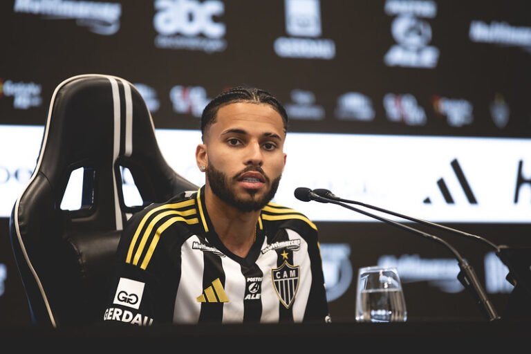 Apresentado oficialmente, Alexsander revela motivos para escolher o Atlético e comemora estreia com vitória