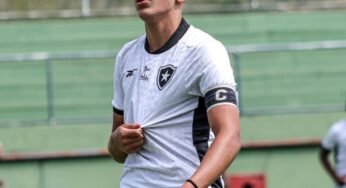 Promessa do Botafogo encerra ano de protagonismo na base e alcança primeira convocação para a Seleção